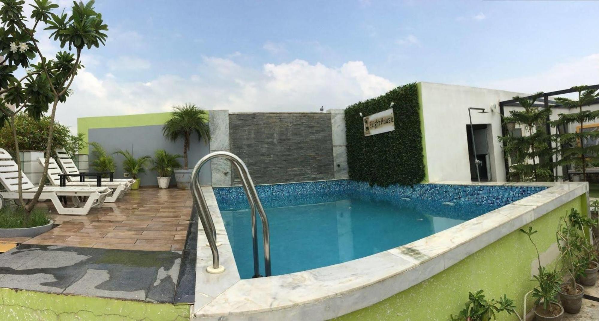 Hotel Sahibs Lighthouse - Swimming Pool Agra  Luaran gambar